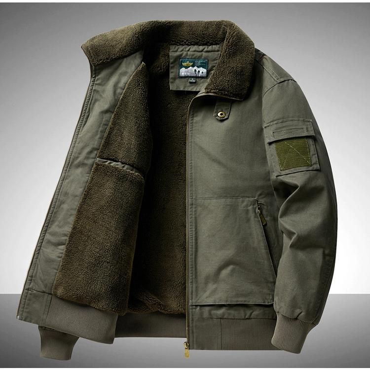 メンズ ボアジャケット