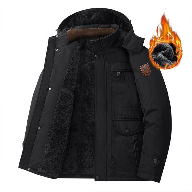  アウター メンズ ミリタリージャケット マウンテンパーカー ボアジャケット 裏起毛 登山ウェア 冬服 厚手 フード 防寒着 秋冬 その他 トップス