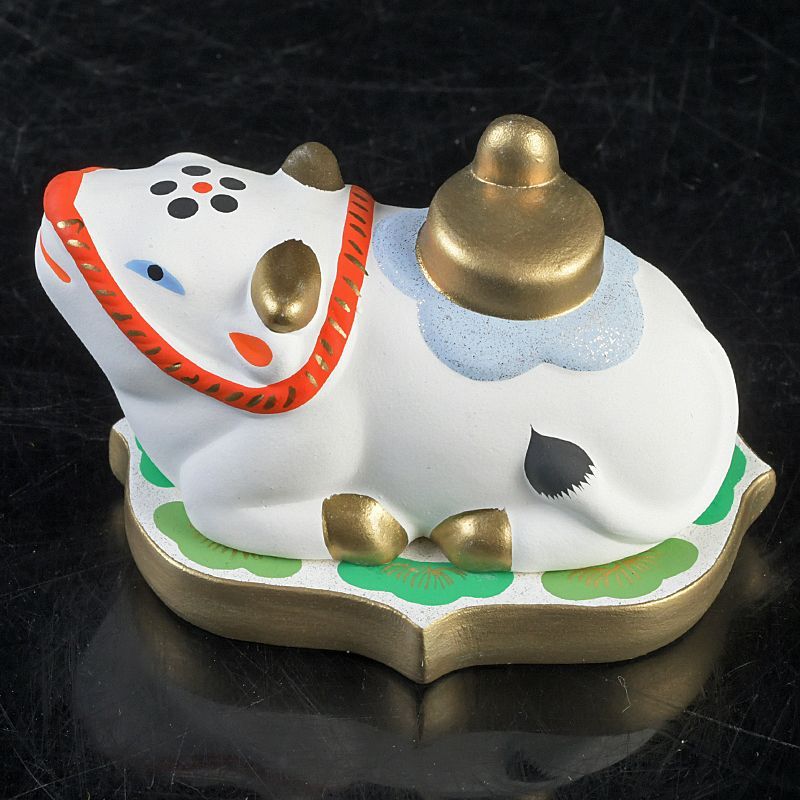 京焼　清水焼　東哉製　牛香合　干支　縁起物　共箱　N　5436 京焼 清水焼 東哉製 牛香合 干支 縁起物 共箱 N S422 - メルカリ