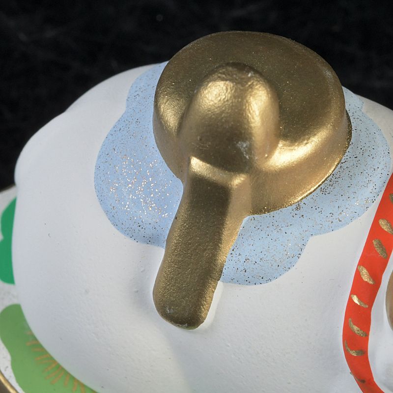 京焼 清水焼 東哉製 牛香合 干支 縁起物 共箱 N S422 - メルカリ