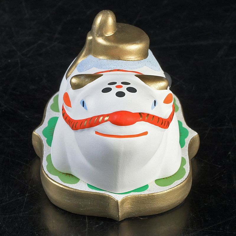 京焼 清水焼 東哉製 牛香合 干支 縁起物 共箱 N S422 - メルカリ