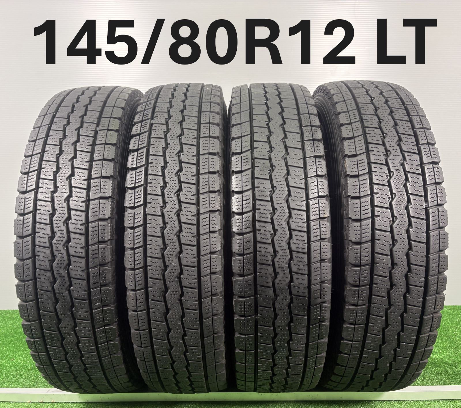 送料無料☆145/80R12 LT ダンロップ SV01 2021年製 4本 冬 タイヤ