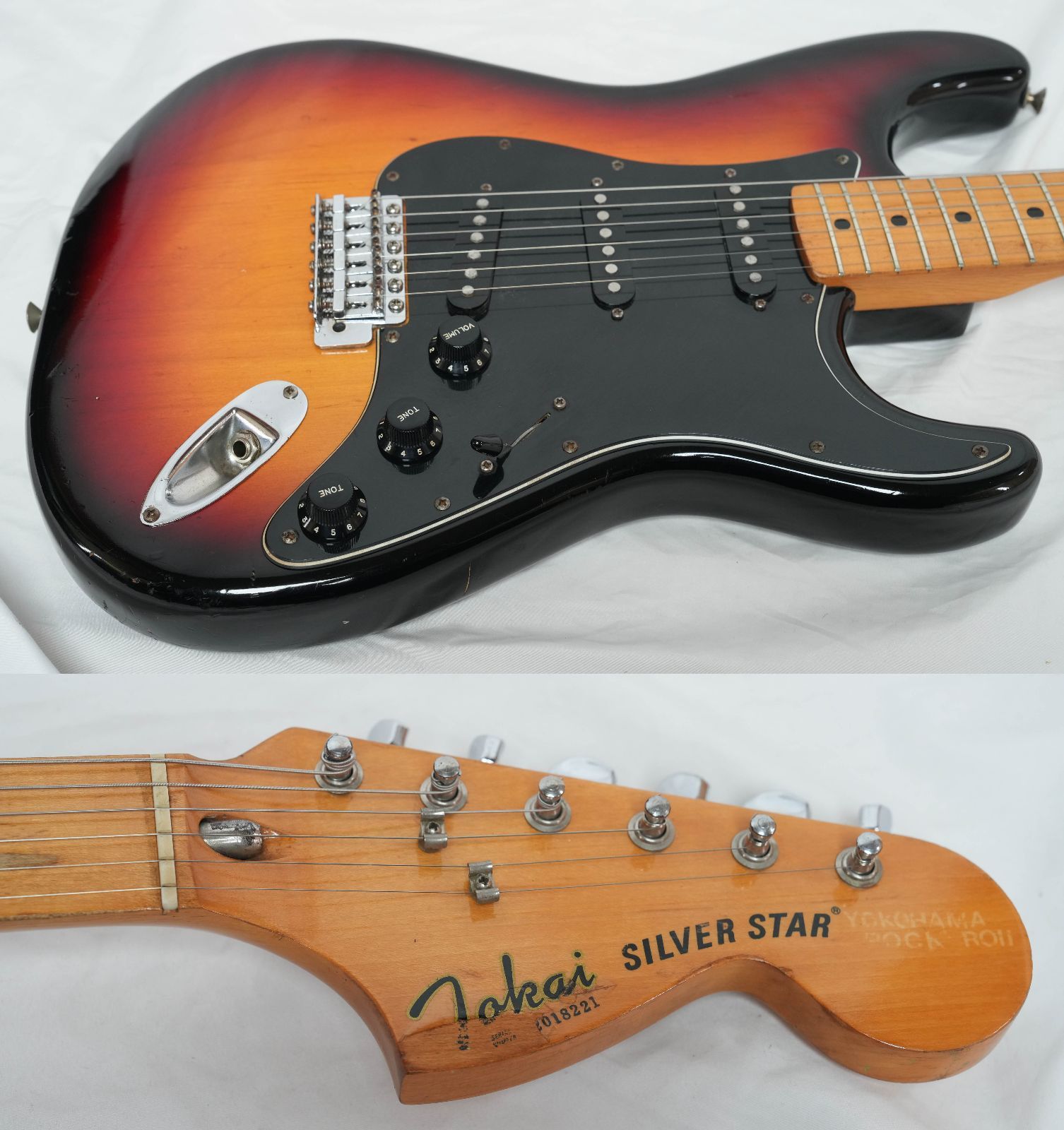 ☆Tokai☆SS38 /M 3TS SILVER STAR 1982年製 ラージヘッド ストラト