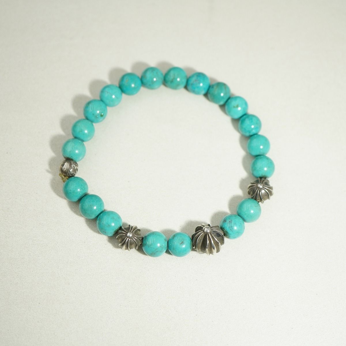 正規 CHROME HEARTS クロムハーツ BEAD 13 ターコイズ ビーズ