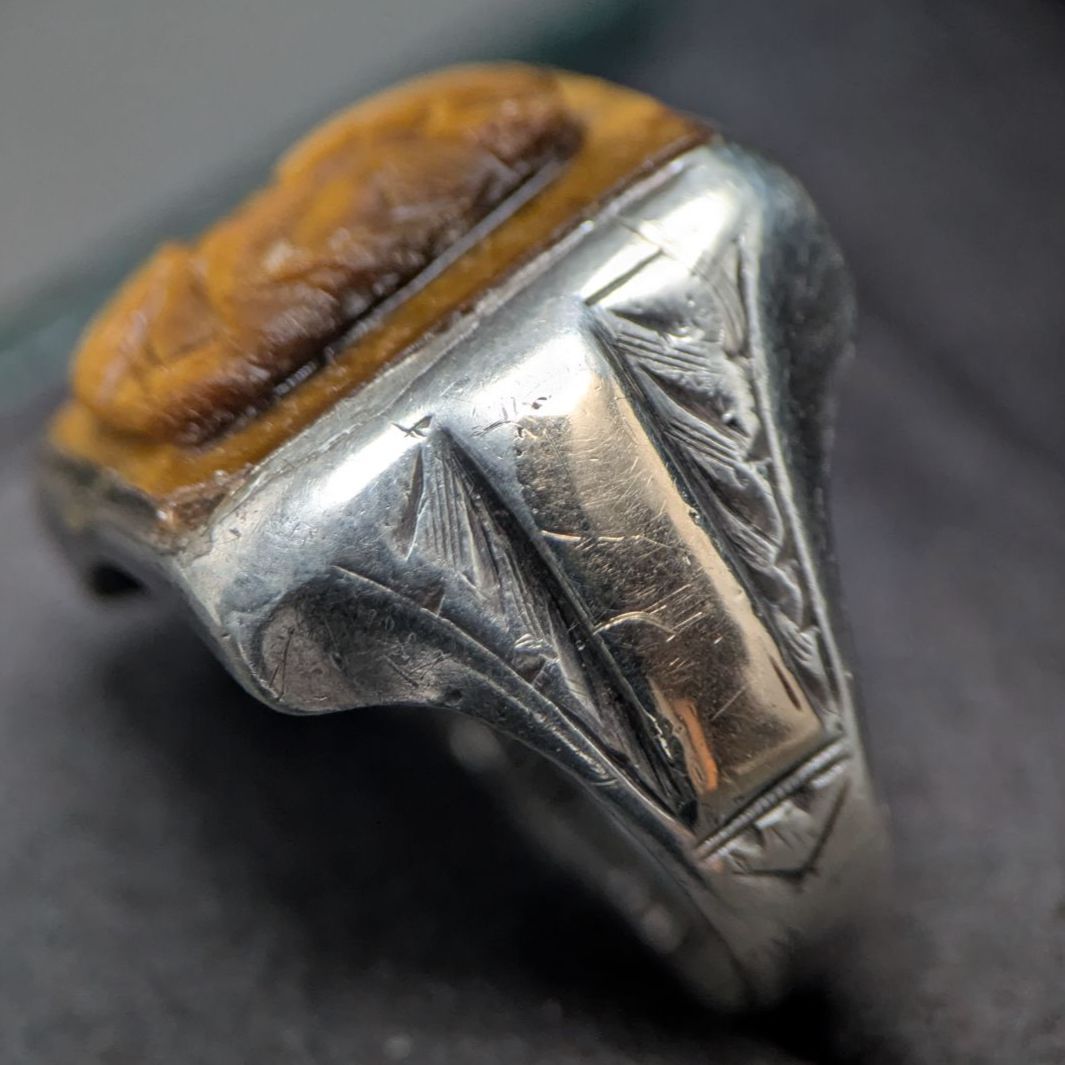 タイガーアイ カメオ