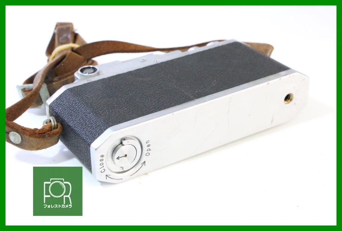 点検済 Canon IIF改 218316 シャッター全速 二重像 ずみ 純せい皮ケースAD 120