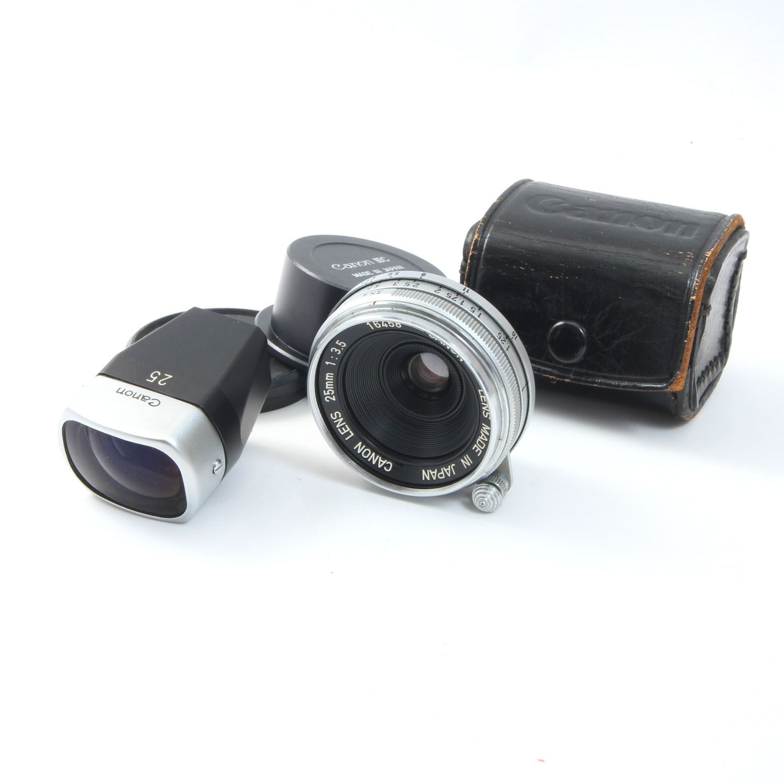 Canon キャノン 25mm F3.5 L39 Lマウント ビューファインダー付き