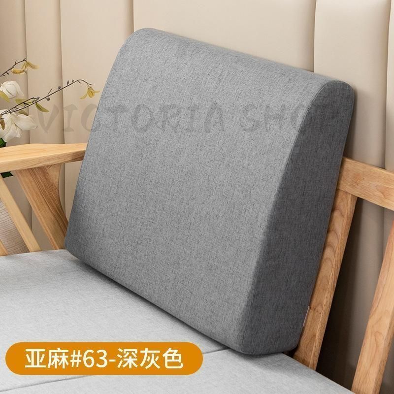 背もたれ クッション 三角 低反発 レストクッション 座椅子 腰楽