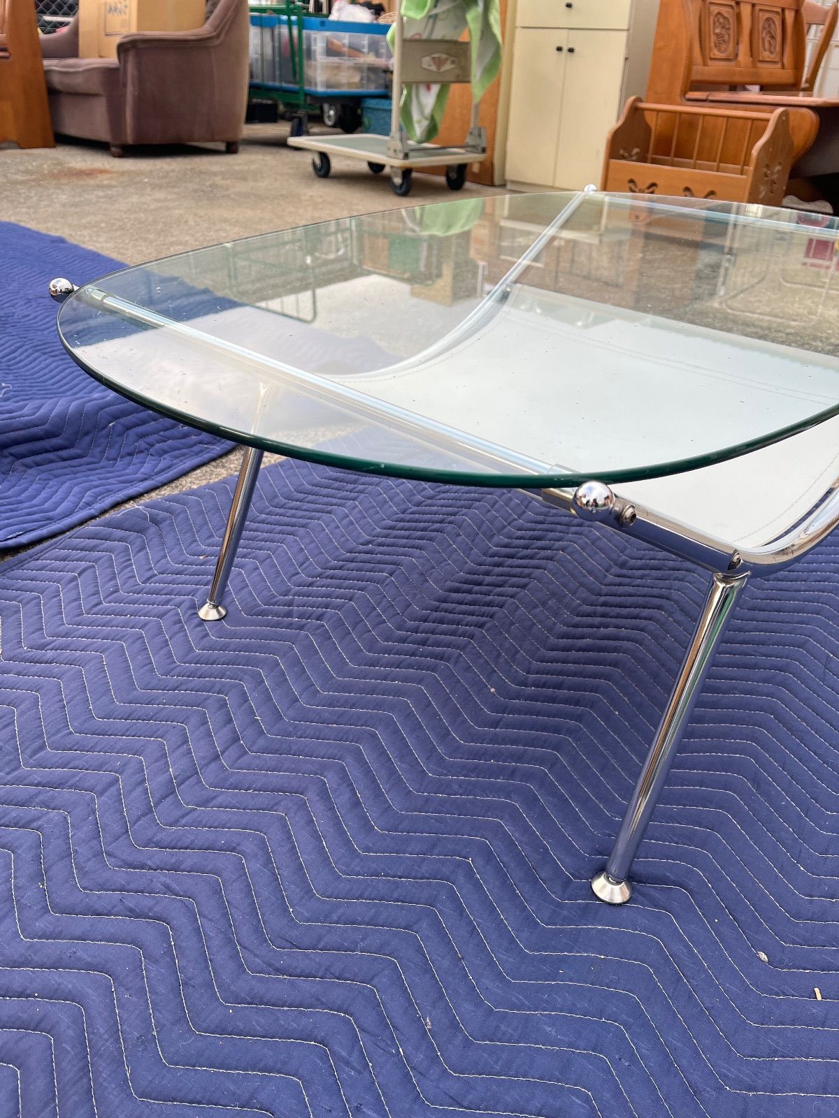 ✨希少品】ミッドセンチュリー スペースエイジ ローテーブル 楕円 70