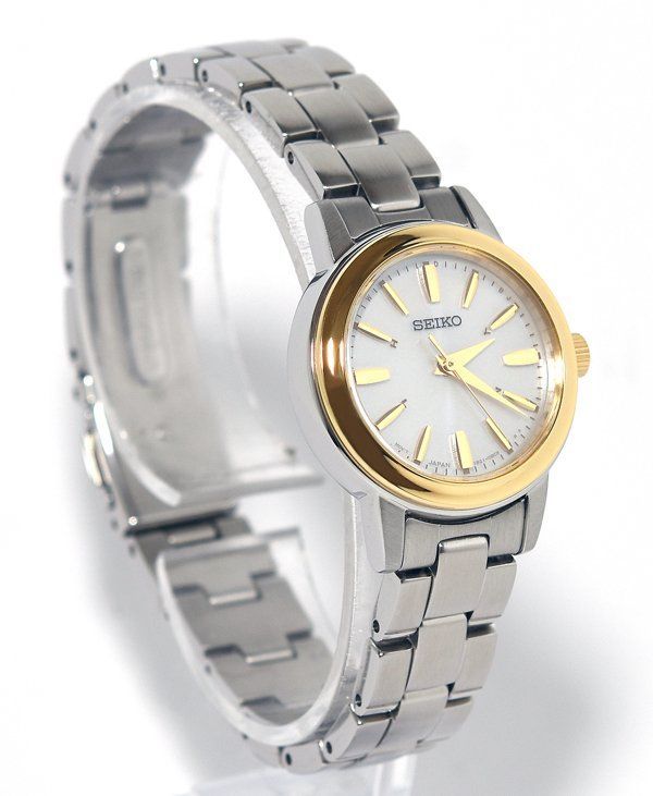 SEIKO セイコー SPIRIT スピリット SSDY 020 1 B 21-0 AL 0 ソーラー電波 レディース
