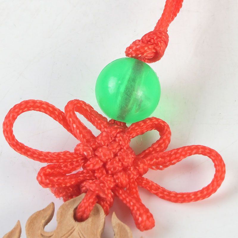 仏教美術 香木 白檀彫刻 神獣乗り観音菩薩像 仏像 根付 置物 N S425