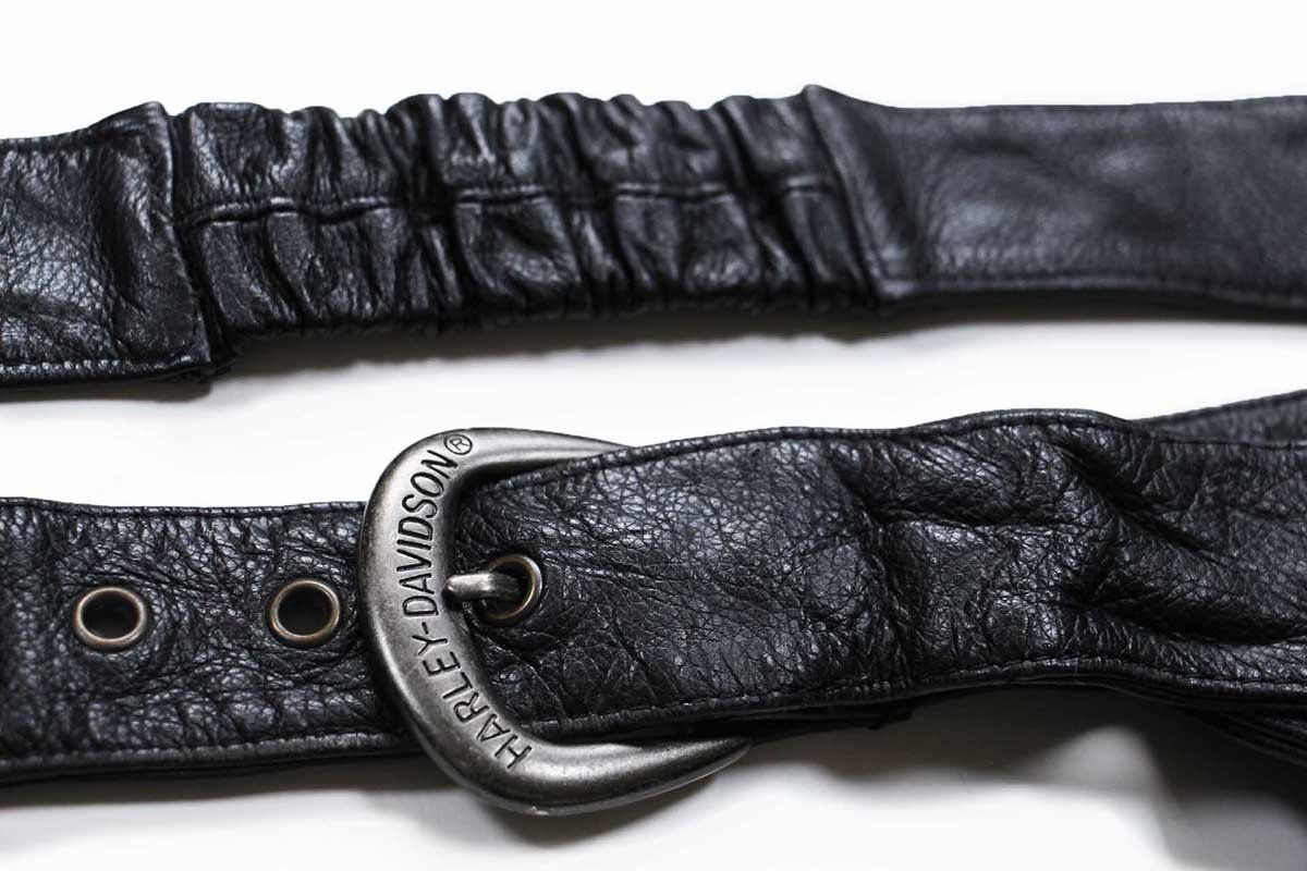 HARLEY-DAVIDSON ハーレー ダビッドソン レザーチャップス 黒