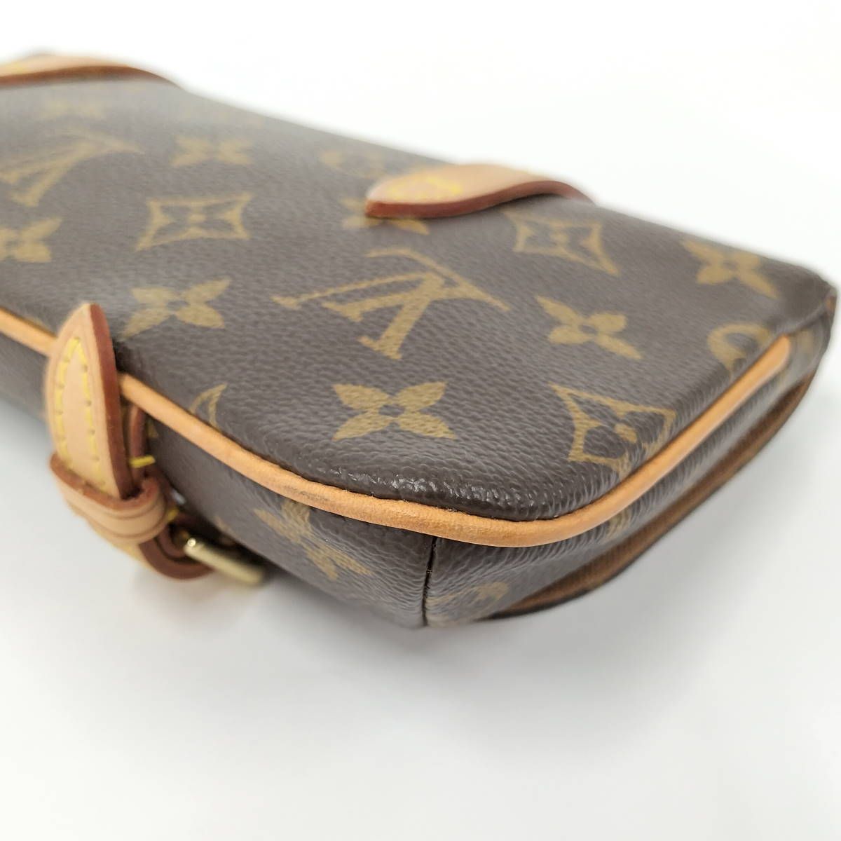 LOUIS VUITTON ポシェット マレル ハンドバッグ モノグラム ブラウン