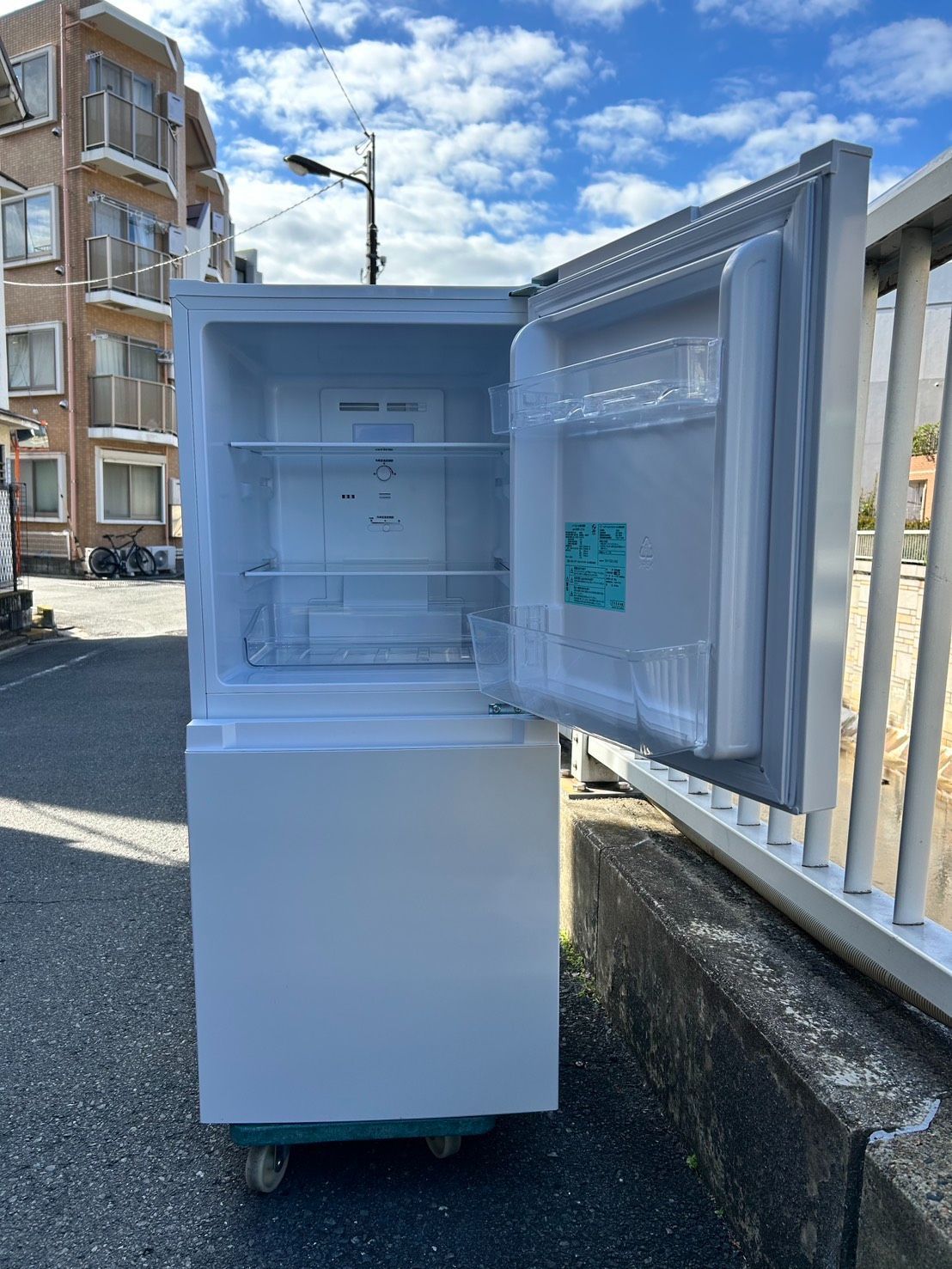 冷蔵庫 ハイアール 2024年製 OBBR-121A（703）⚠️【配送エリア限定