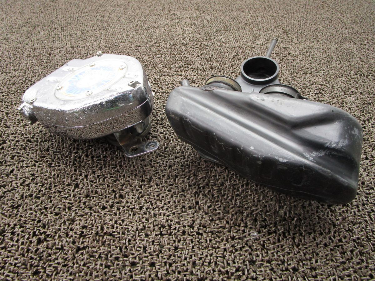 ドラッグスター400 クリアキン製 エアクリーナーボックス □U555！社外