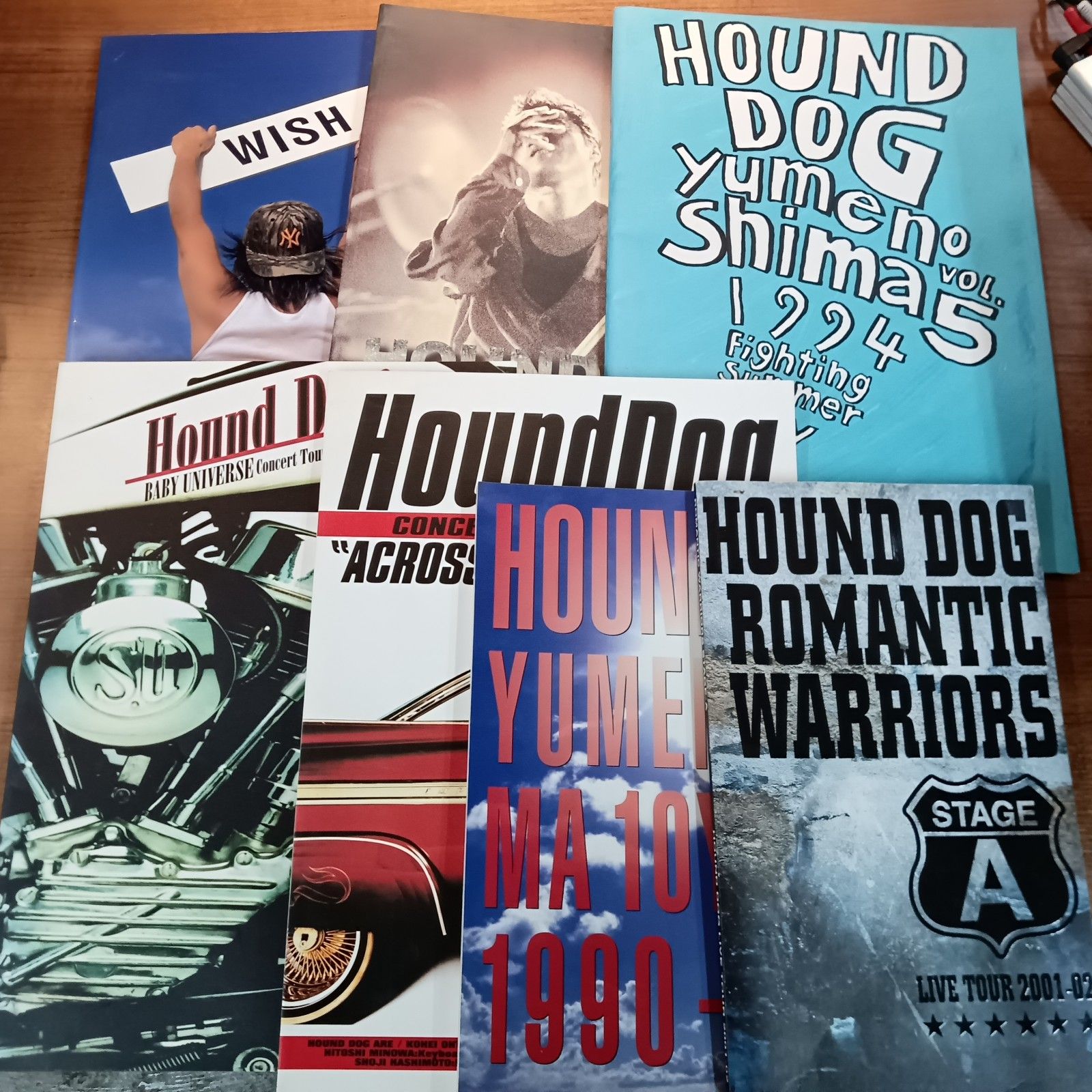 ☆HOUND DOG パンフレット7点セット ハウンド・ドッグ - メルカリ