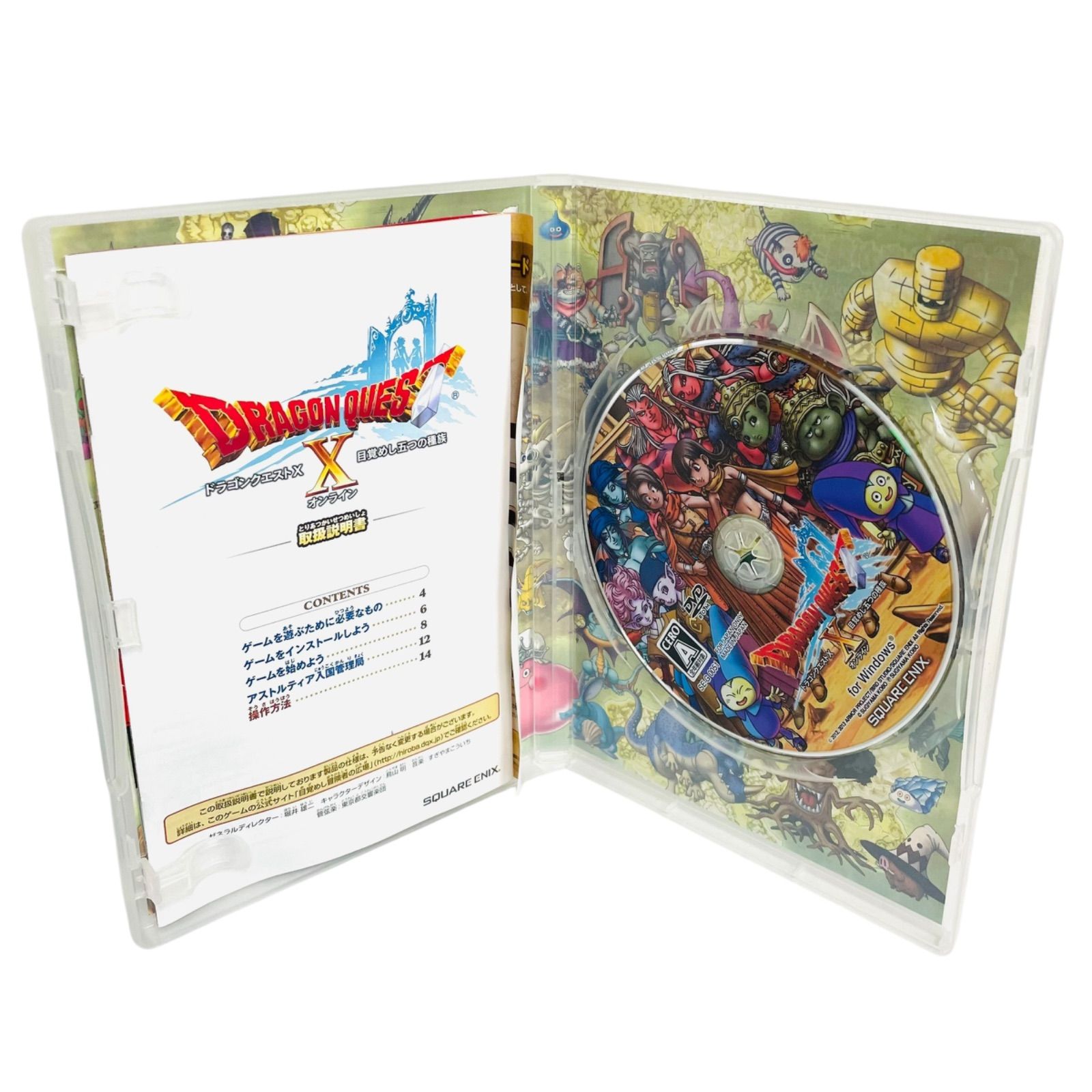 F12047 GAME DVD for Windows オンライン専用 ドラゴンクエストX 目覚