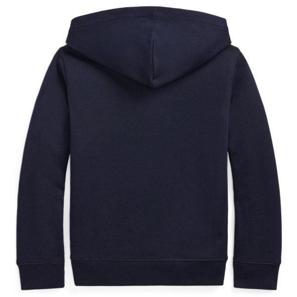 ラルフローレン チェックロゴ裏起毛プルパーカー