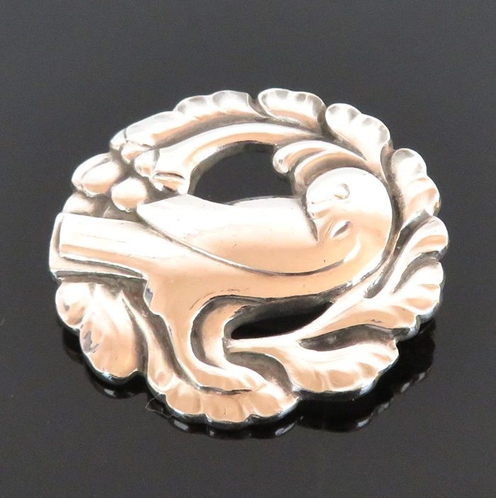 GEORG JENSEN ジョージ・ジェンセン ピンブローチ #134 シルバー925