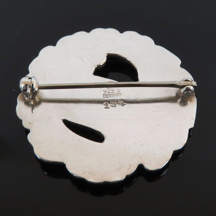 GEORG JENSEN ジョージ・ジェンセン ピンブローチ #134 シルバー925