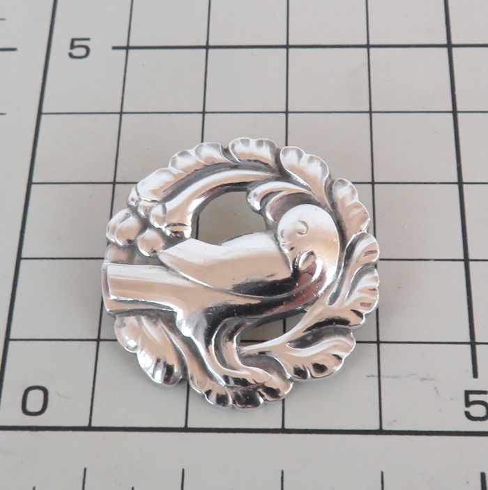 GEORG JENSEN ジョージ・ジェンセン ピンブローチ #134 シルバー925