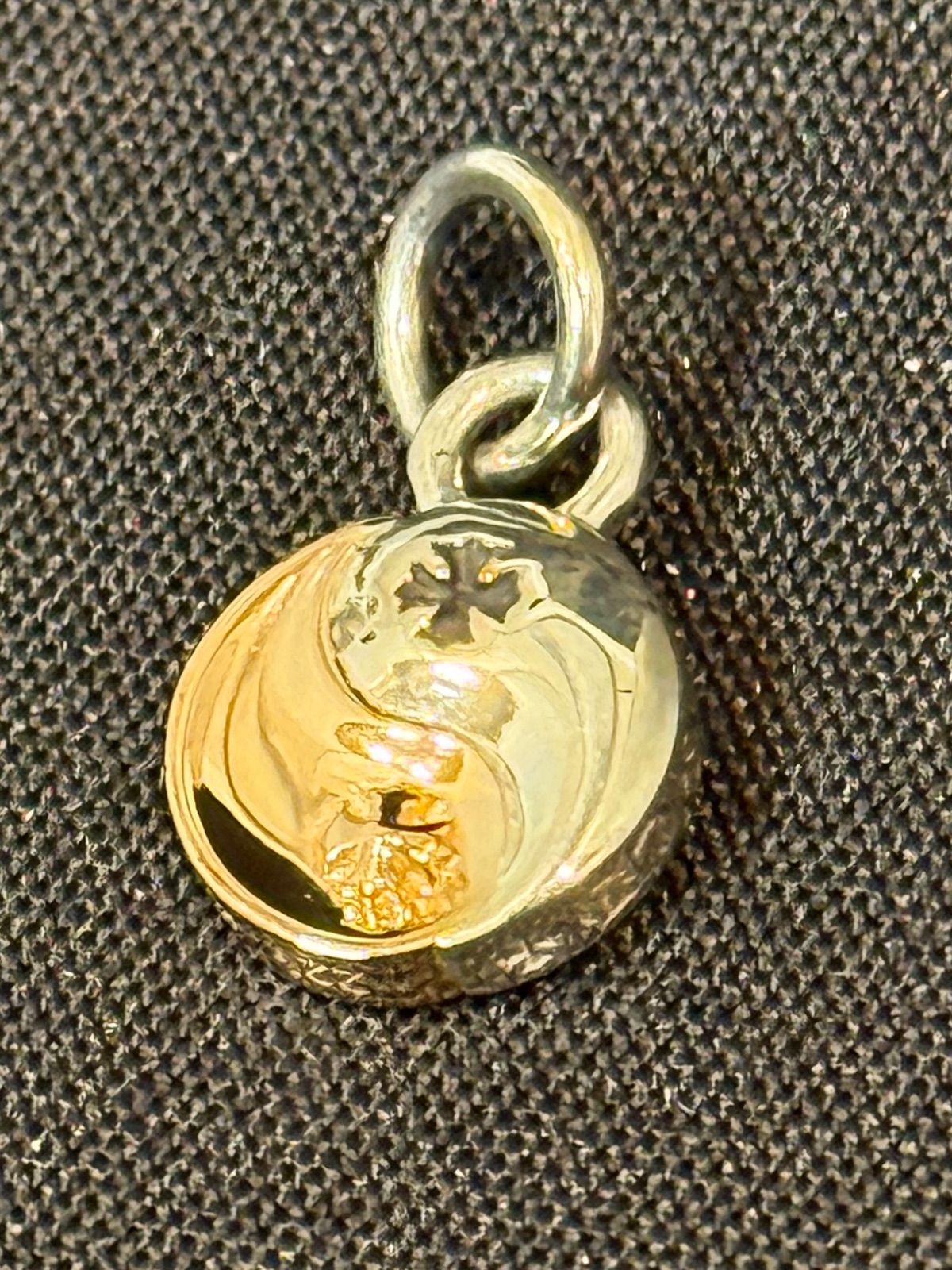 週末限定価格)CHROME HEARTS（クロムハーツ）YIN YANG SML インヤン 