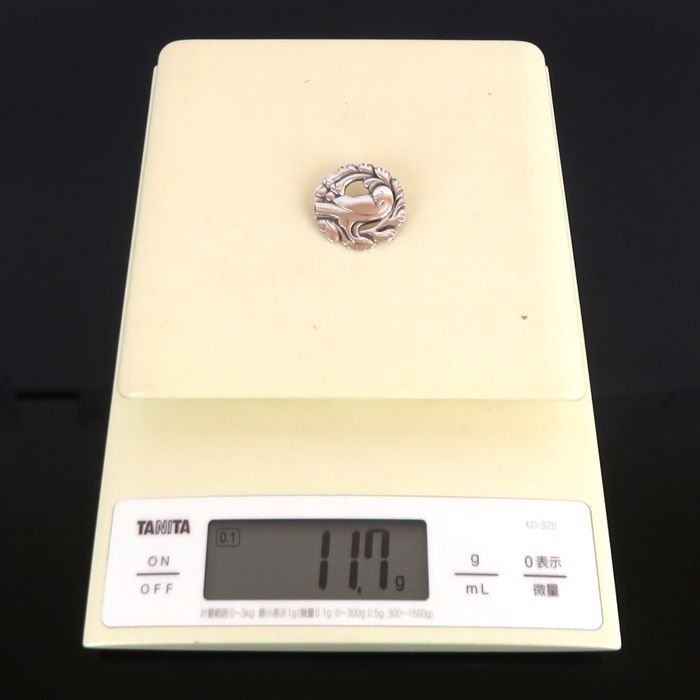 ジョージ ジェンセン シルバー リース ブローチ #301 GEORG JENSEN ジョージ・ジェンセン ピンブローチ #134 シルバー925