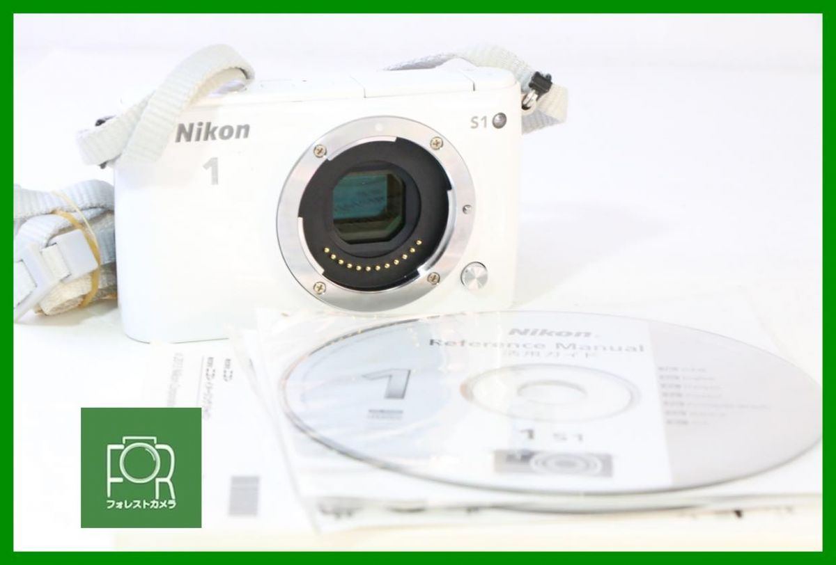 点検済 Nikon 1 S バッテリー付き チャージャーなし AH 288