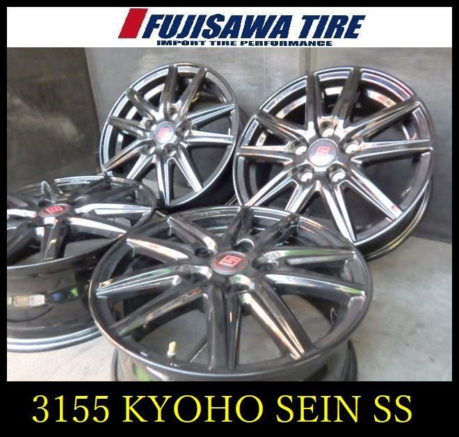3155 B KYOHO SEIN SS 15 x 6 0 J 5穴 PCD 114 3 45 4本