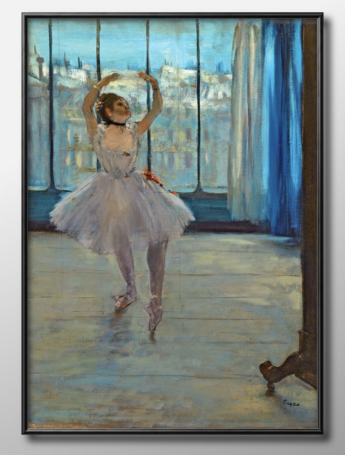 03632エドガー ドガ Dancer in Front of a Window A3 サイズ ポスター