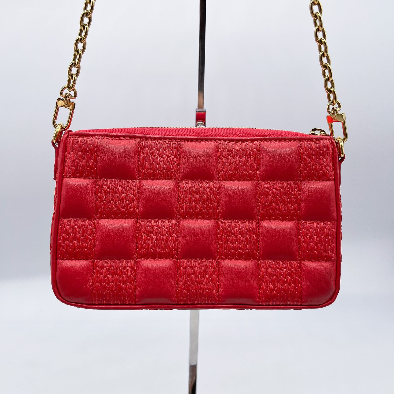 LOUIS VUITTON M59049 レザーポシェット トロカ ピンク #2☆ - メルカリ