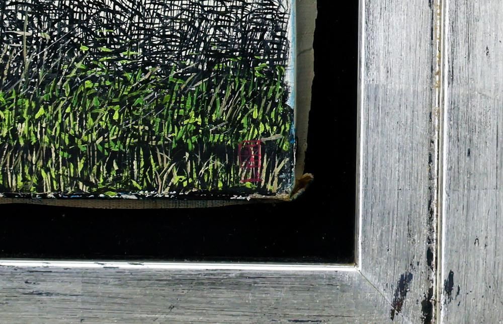 真作】【WISH】小泉正彦「椿」油彩 3号 ◇紅椿の存在感あふれる一枚 〇