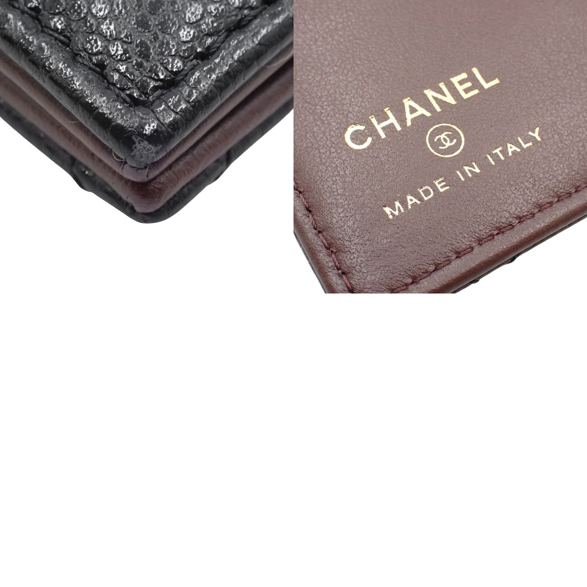 CHANEL(シャネル) マトラッセ ココマーク パスポートケース カード