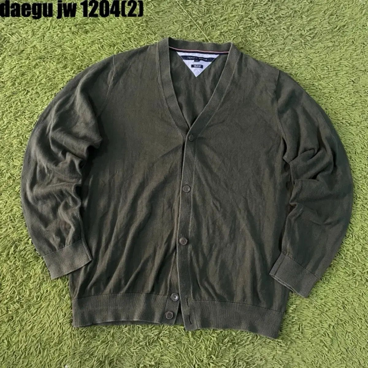 トミーヒルフィガー メンズ カーキ色 110