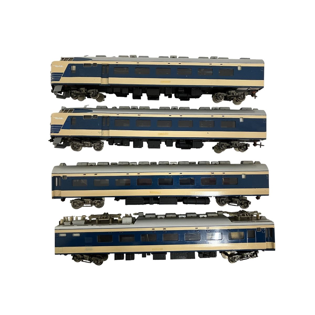 カツミ 国鉄 581系 寝台特急電車 クハネ581形 普通寝台緩急車 4両