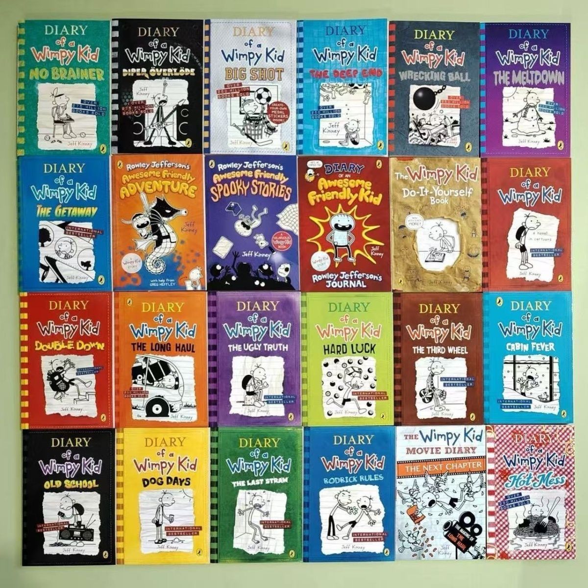 S*e様 グレッグのダメ日記 Diary of a Wimpy Kid 24冊 Diary of a Wimpy Kid グレッグのダメ日記 英語勉強 子供英語 英語