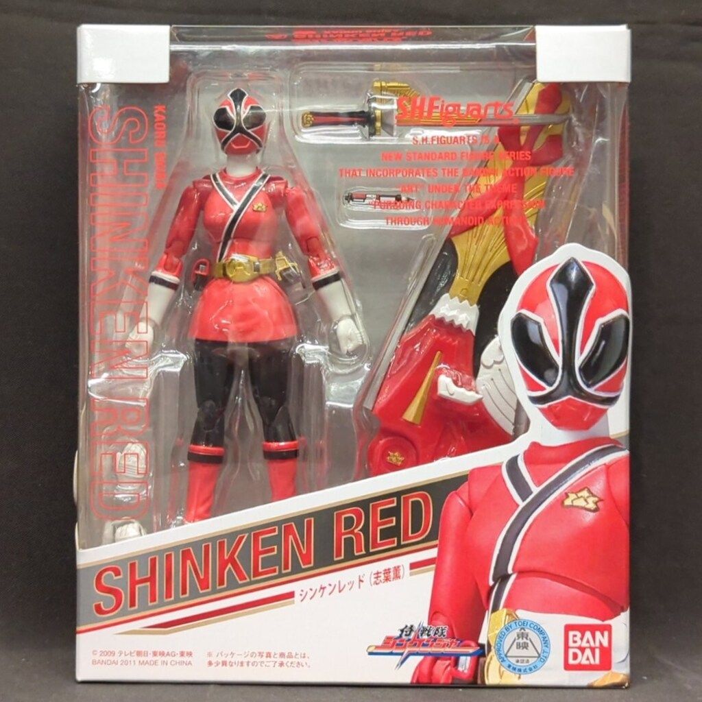 バンダイ S.H.Figuarts 侍戦隊シンケンジャー シンケンレッド 志葉薫
