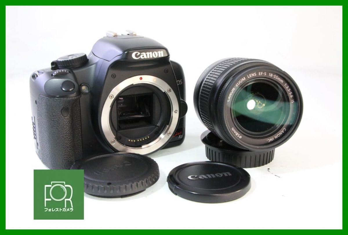 動作保証・点検済】良品□Canon EOS Kiss X2 / EF-S 18-55mm F3.5-5.6