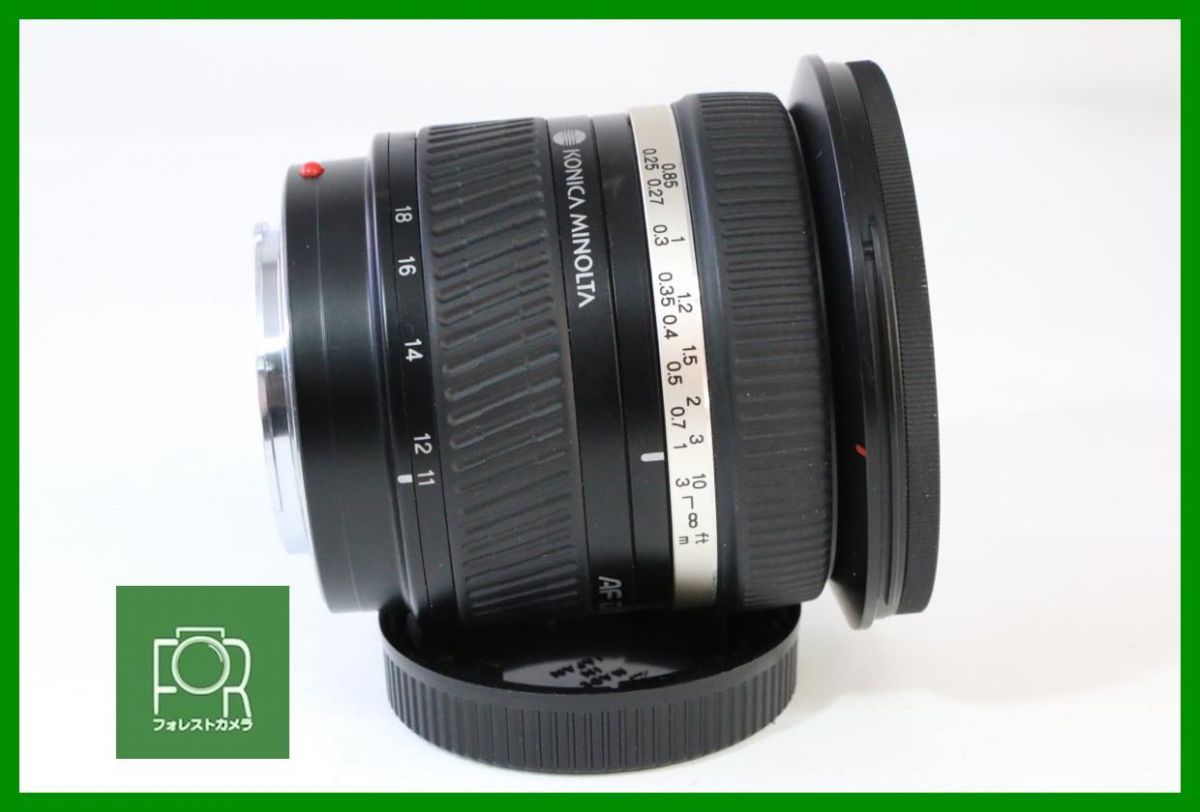 点検済 KONICA MINOLTA AF DT ZOOM 11 18 mm F 4 5 22 6 D 10501 453 AH 581