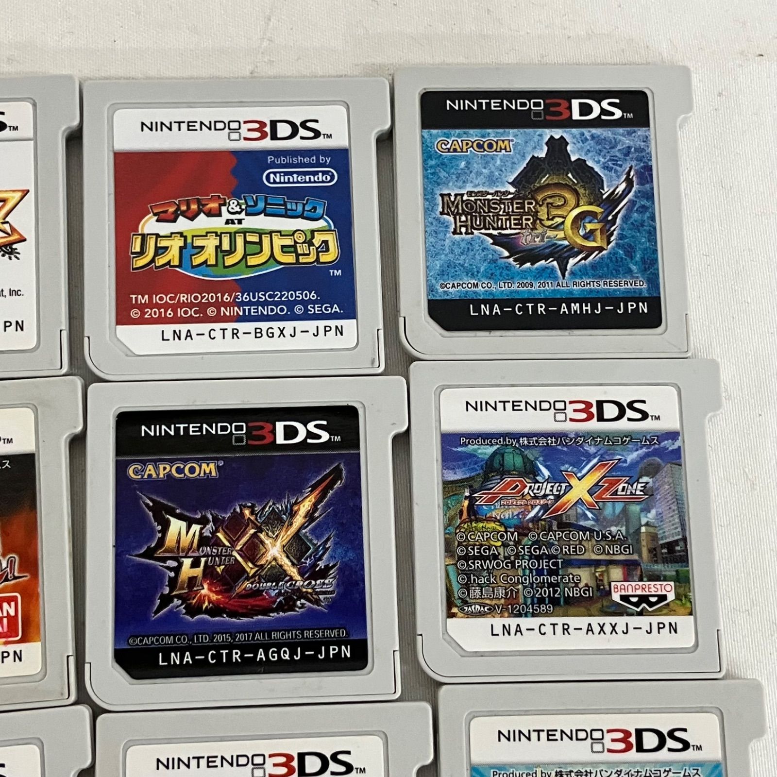 中古 NINTENDO 3DS ソフト まとめ 16個セット ソフトのみ YDQ007U c069