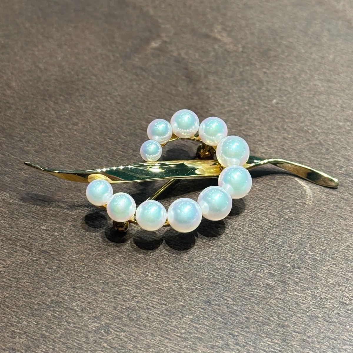 MIKIMOTOミキモト K18 パールブローチ - メルカリ