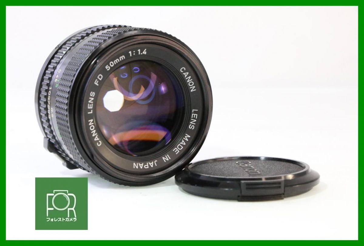 動作保証・点検済】良品□キヤノン Canon NEW FD 50mm F1.4□AH717