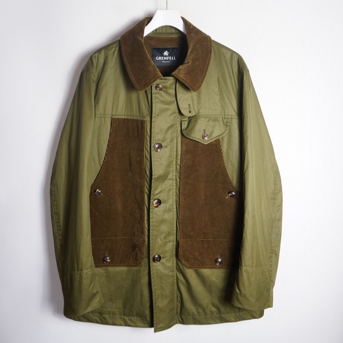 美品 GRENFELL グレンフェル Countryman Field Jacket カントリーマン