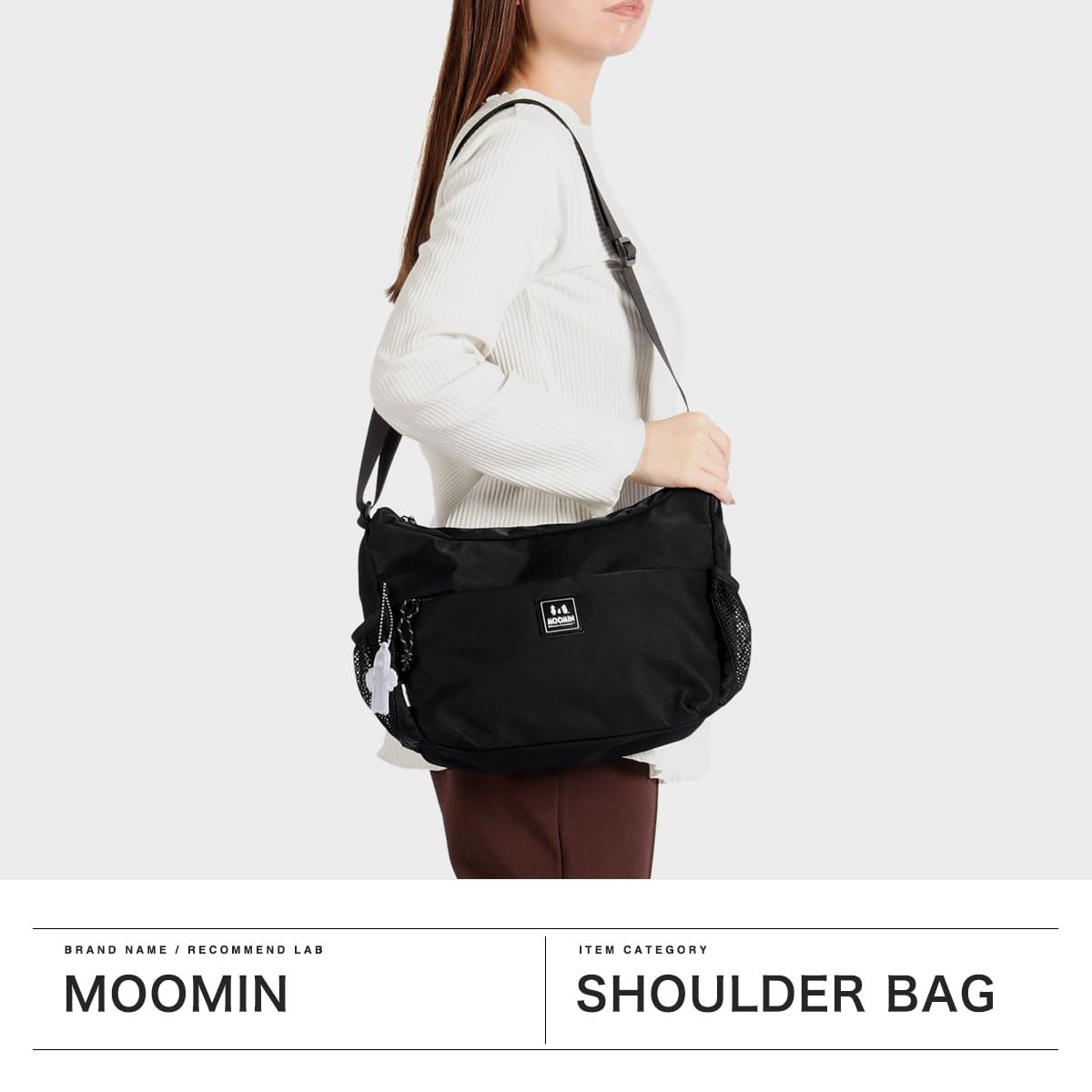 Moomin ショルダーバッグ 4 L RMNL-03 ForestGreen フォレストグリーン