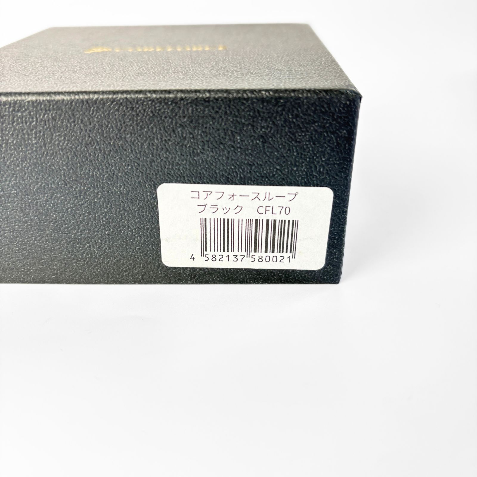 極美品】コアフォース COREFORCE ループネックレス ブラック CFL70 