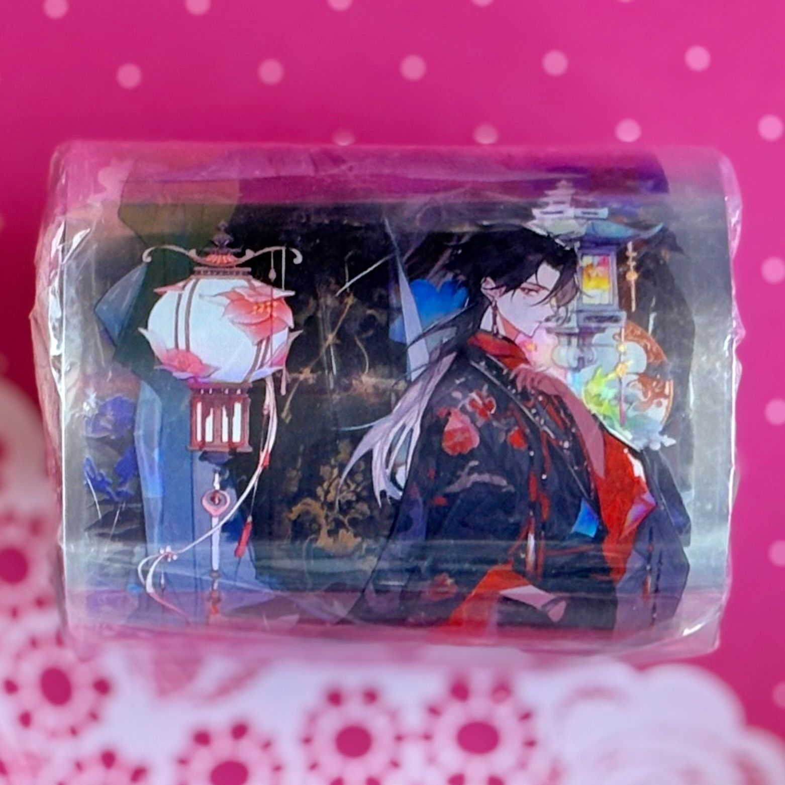 贝壳光 6cm×10m 墨染樱 海外マスキングテープ 海外マステ 人物 男性