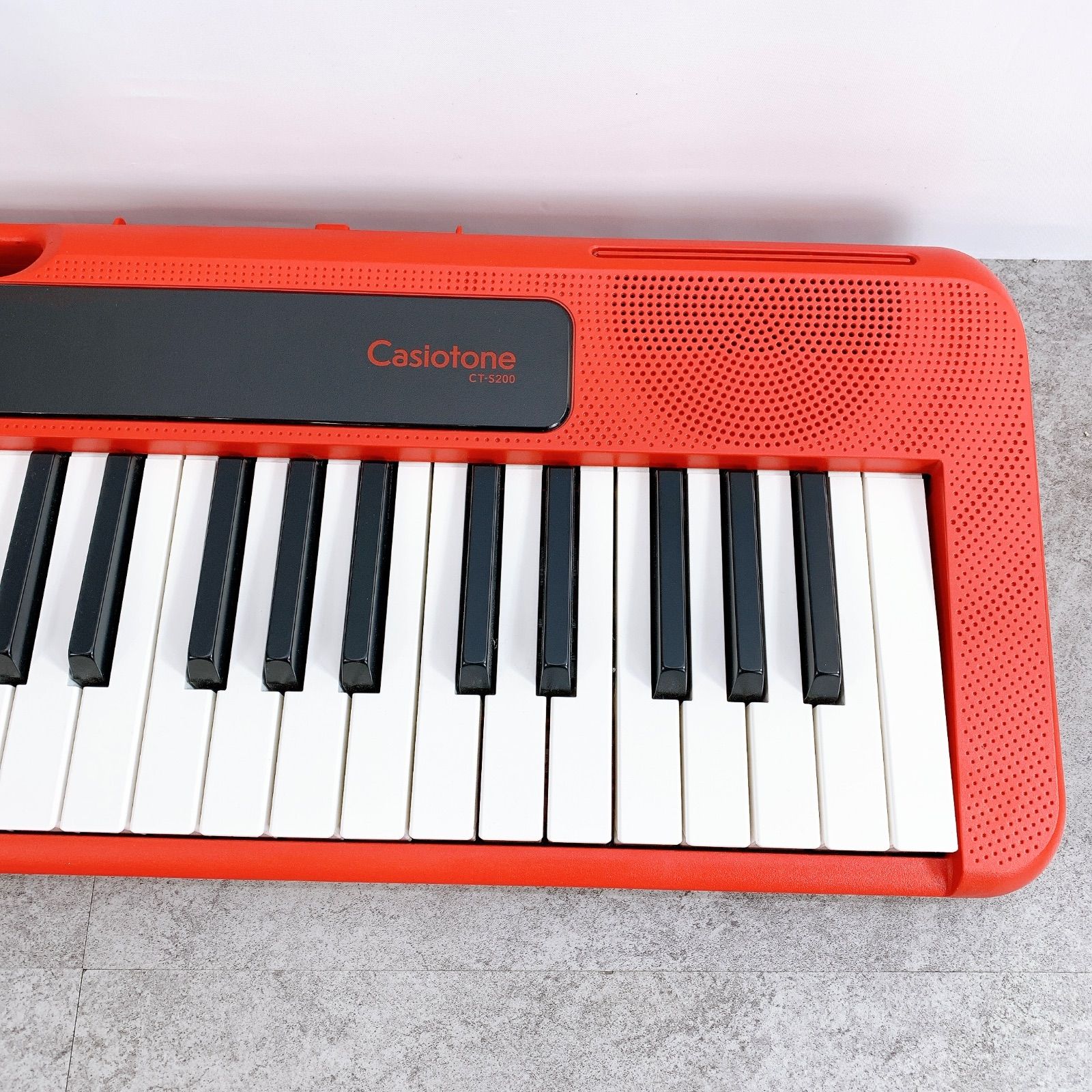 CASIO CT-S200 レッド 61鍵 電子キーボード 【公式通販】