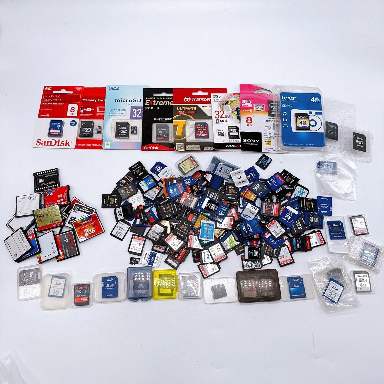 SDカード 大量 枚数未 動作未 XDピクチャーカード マイクロSDカード XD スマートメディア CFカード など