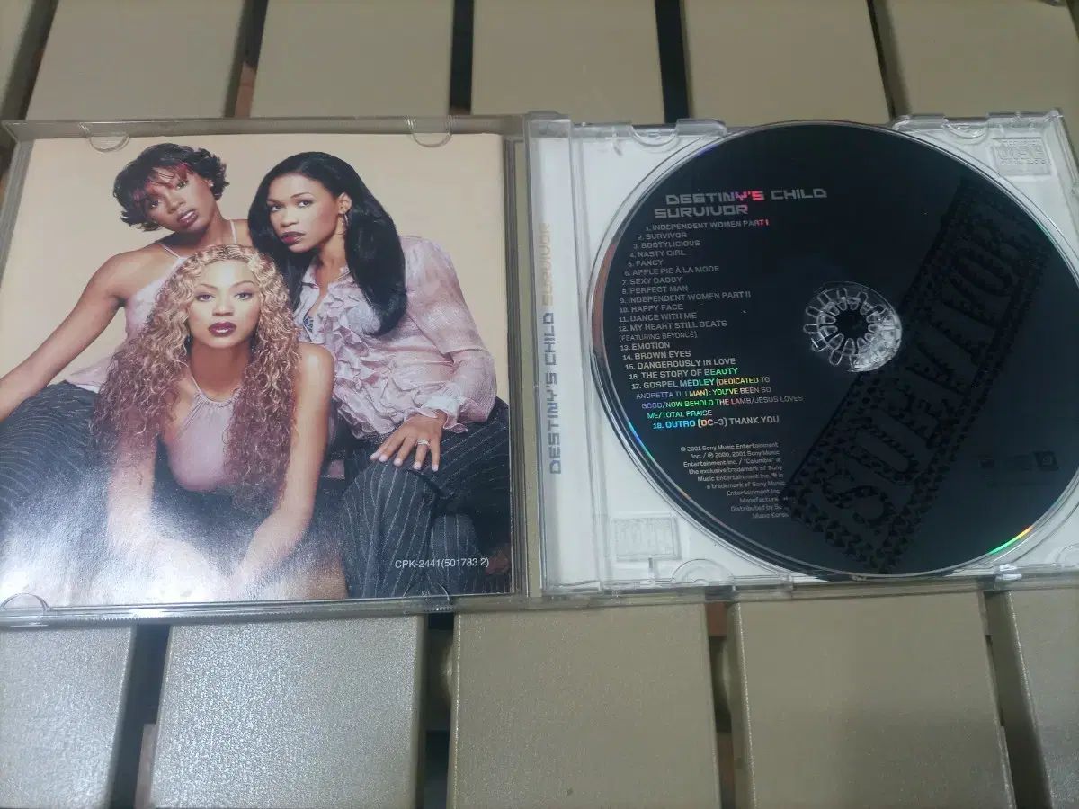 デスティニー チャイルド ( Destiny ' s Child ) の Survivor CD 口