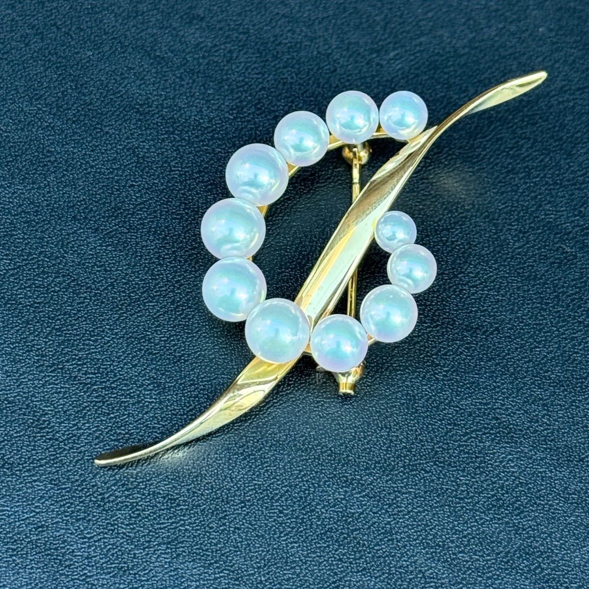 MIKIMOTOミキモト K18 パールブローチ - メルカリ